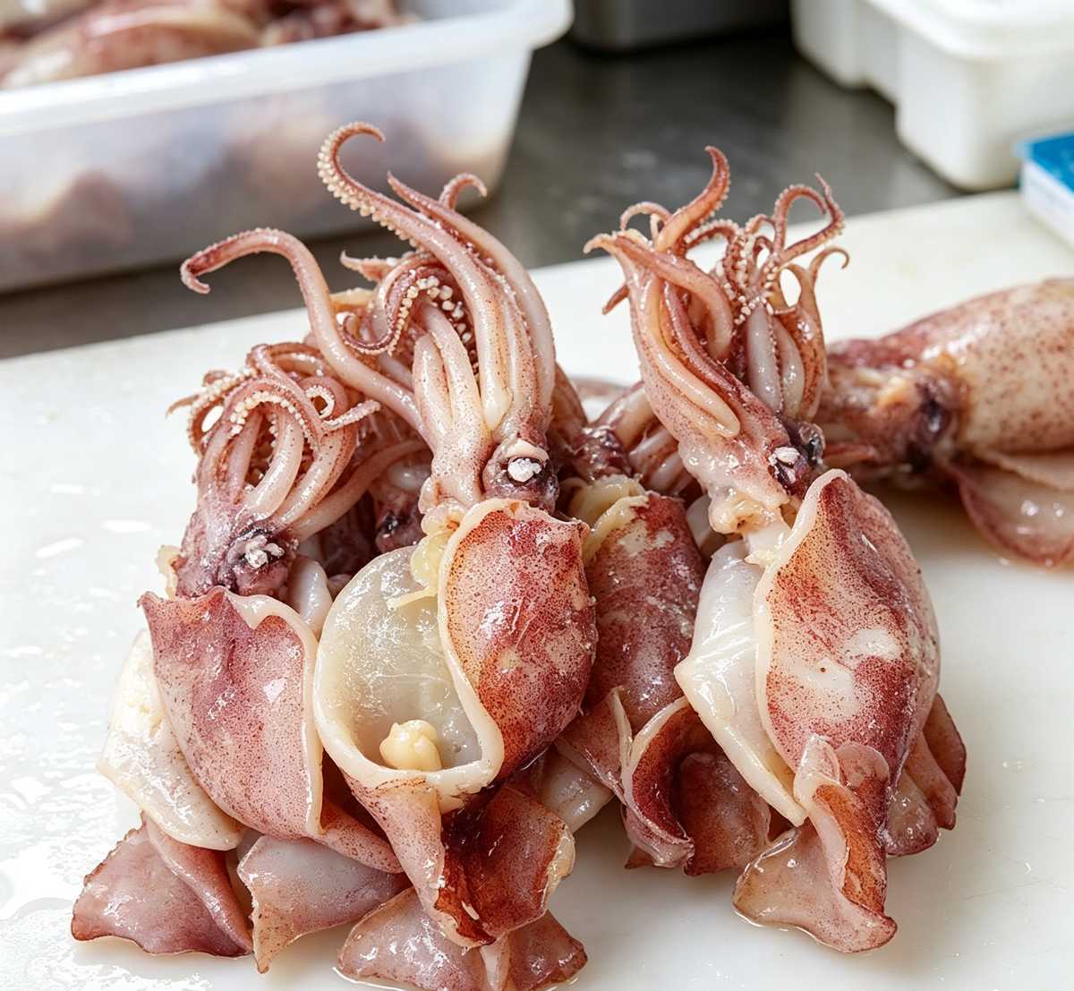 Whole Baby Squid