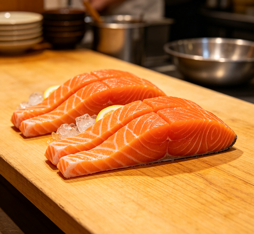 Fresh Salmon Steaks